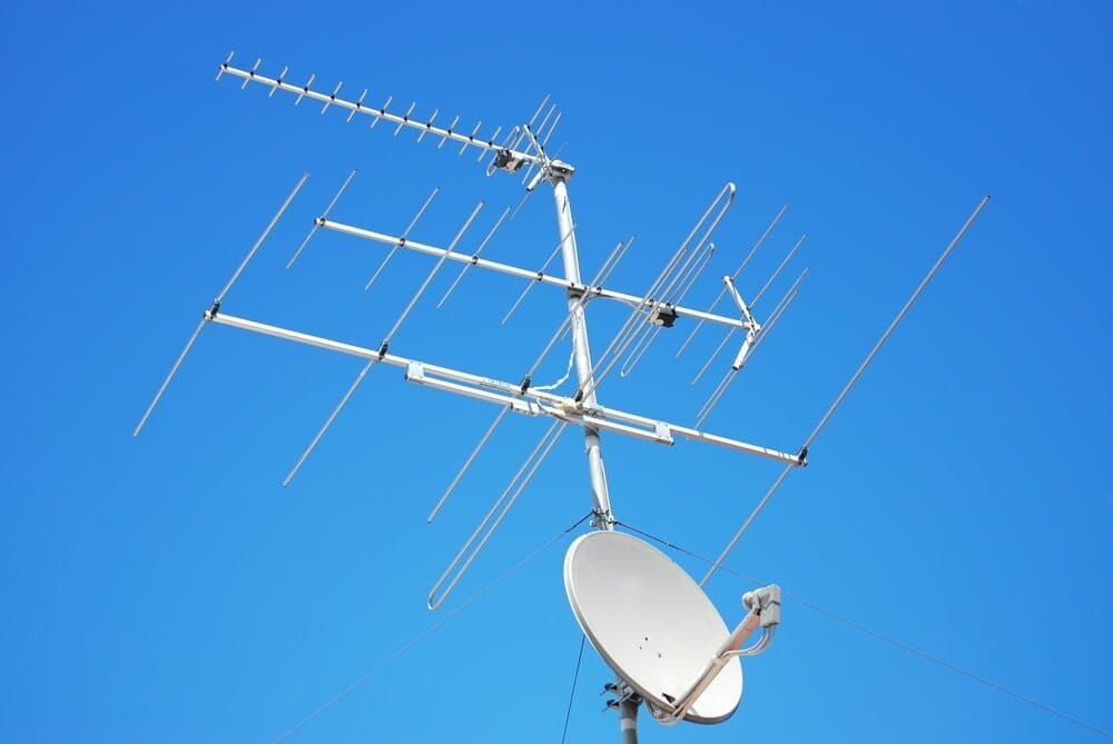 A Close Up Of A Cable With Two Connectors On It — Coastwide Antennas In Ourimbah, NSW